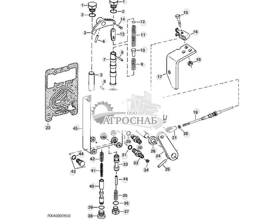 PTO Clutch Valve Housing 